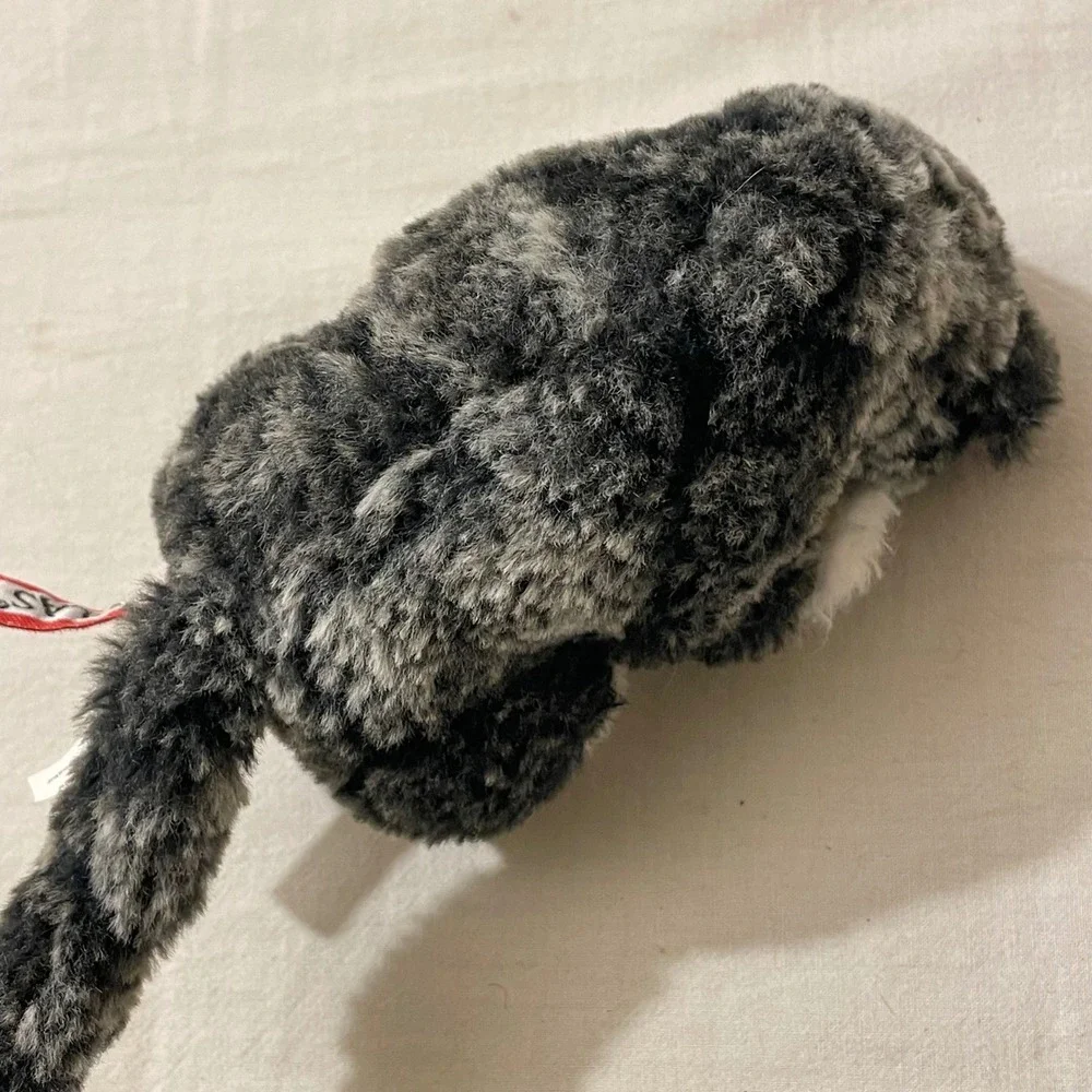 Douglas Plush Kitten Stuffed‎ Animal Gray White Kitten Toy Kids Cat